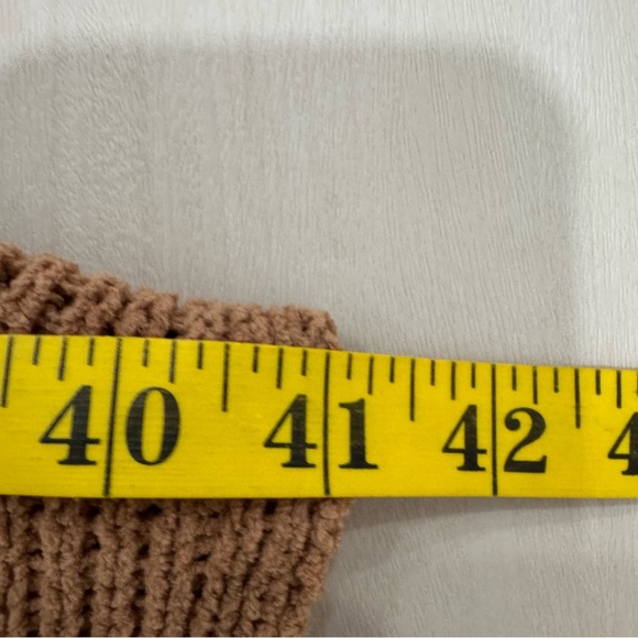 Sunday Citizen Nube Hooded Poncho Camel Tan Women's One Size Comfy Cozy Soft - Picture 8 of 13